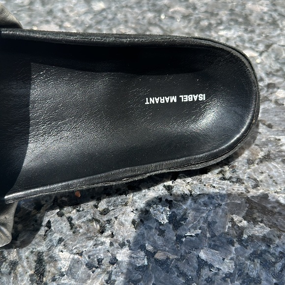 Isabel Marant Hellea Metallic Slider Womens size 40 - Picture 11 of 14